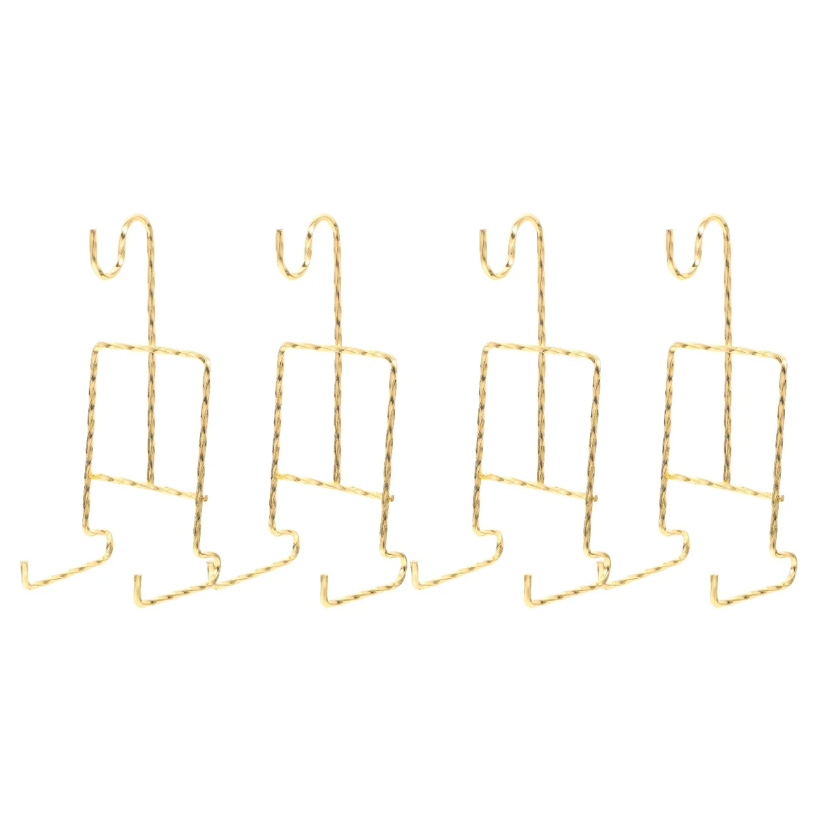 4-teiliges Set Tellerhalter, Metallbecherhalter, Albumständer, Teller- Und Geschirrhalter