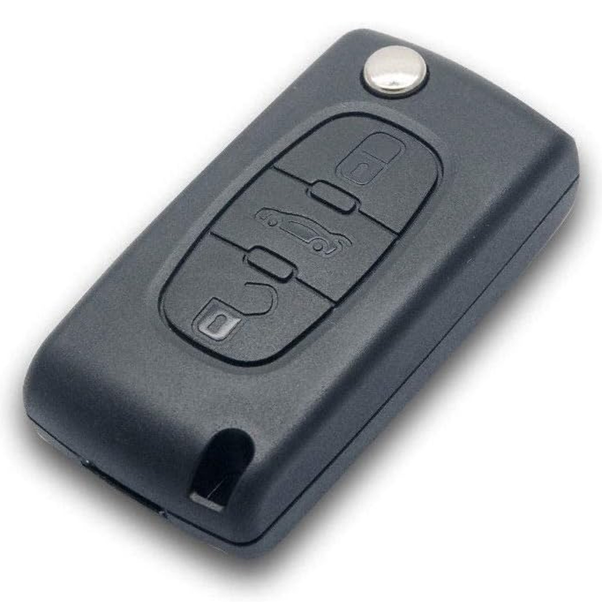 - Va2 - Ce0523 - Citroen C2 C3 C4 C5 C6 C8 3-tasten-schlüsselgehäuse - Schlüssel Ohne Nut - Batterie Auf Der Platine