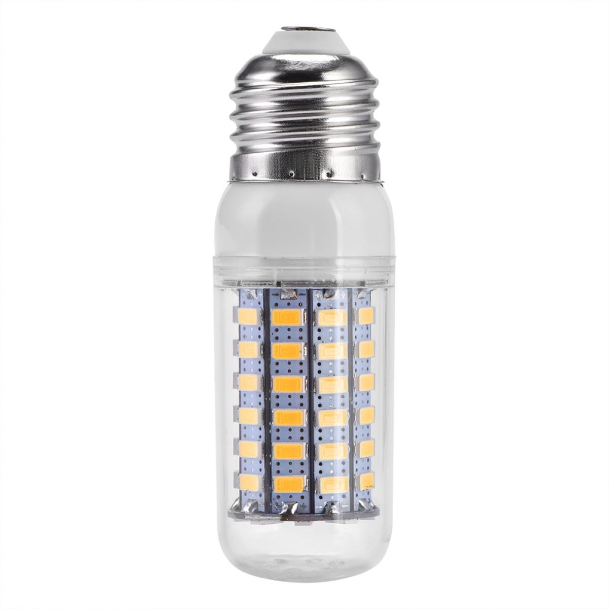 E27 9w 69led 5730smd Glühbirne, Hohe Helligkeit, Weiß/warmweiß (weiß, 220v)