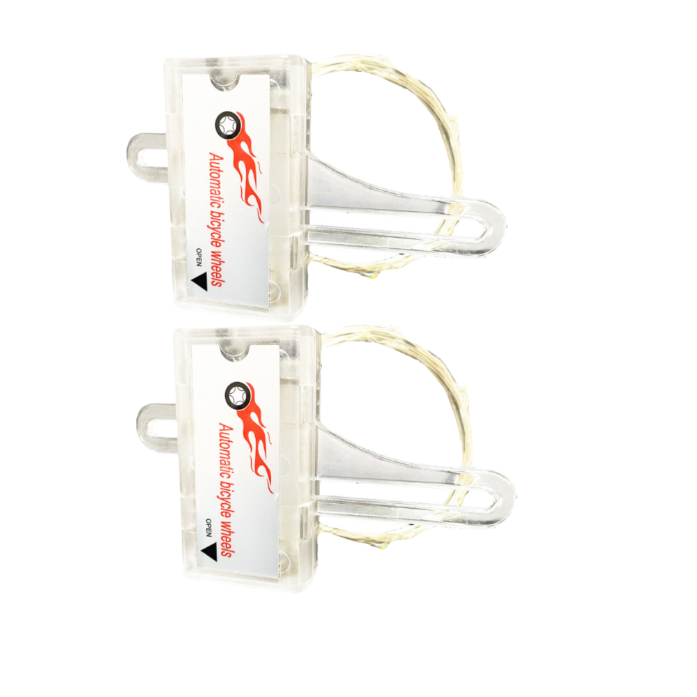 2er-pack Led-fahrradspeichenlichter, Ultrahell, Wasserdicht, Grün - 2er-pack Led-fahrradspeichenlichter, Ultrahell, Wasserdicht, Grün