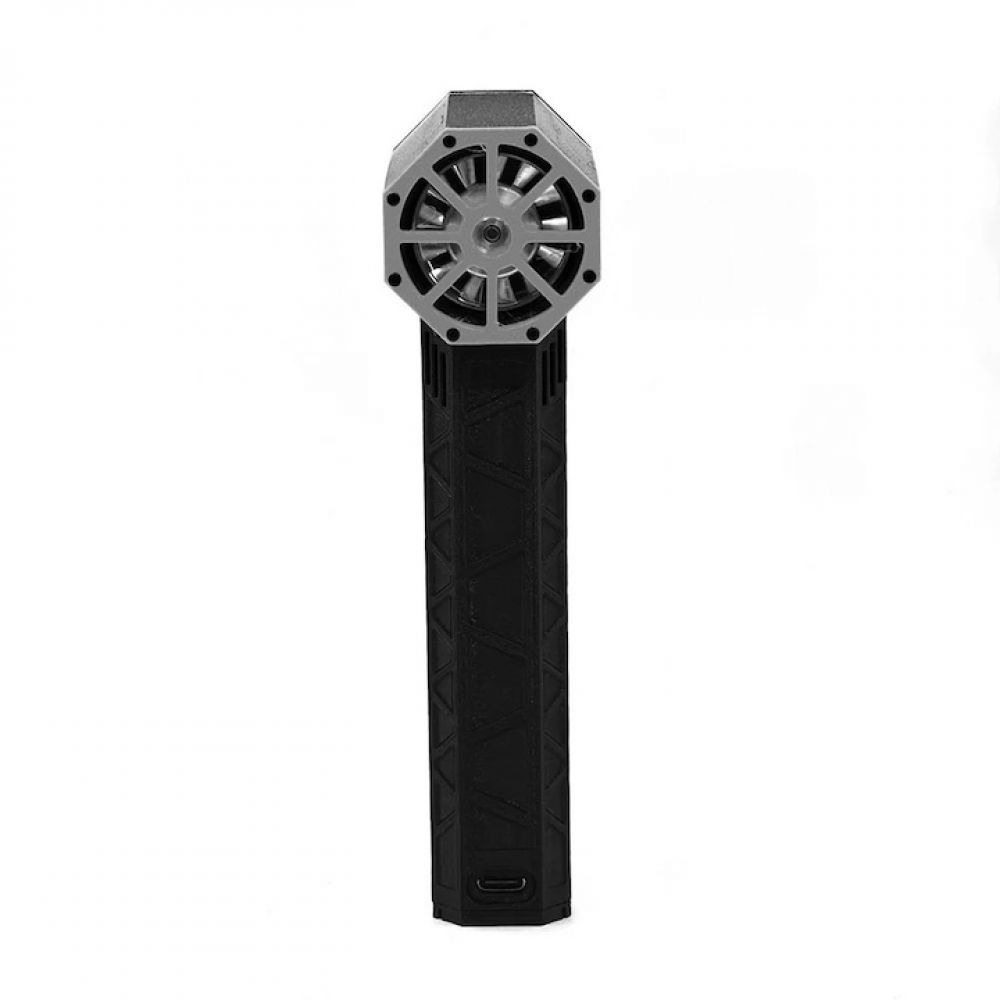 Mini Jet Fokelyi Laubbläser, 130.000 U/min, Magnetische Düse, 14,3 X 9,3 X 3,9 Cm, Schwarz