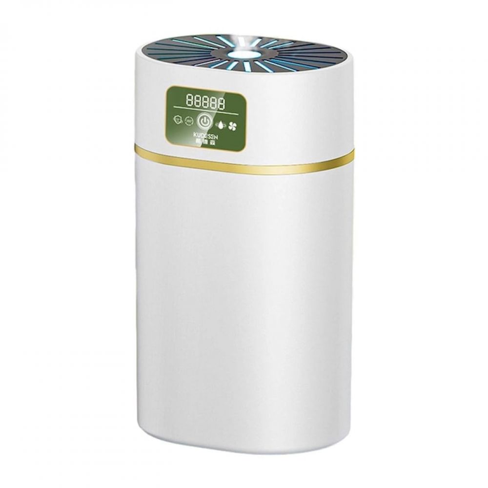 Fokelyi Luftbefeuchter, 1,1 L, Weiß, 30 Stunden Geräuschloser Betrieb, Abmessungen 11,5 X 9 X 21,5 Cm, Für Große Räume Und Schlafzimmer