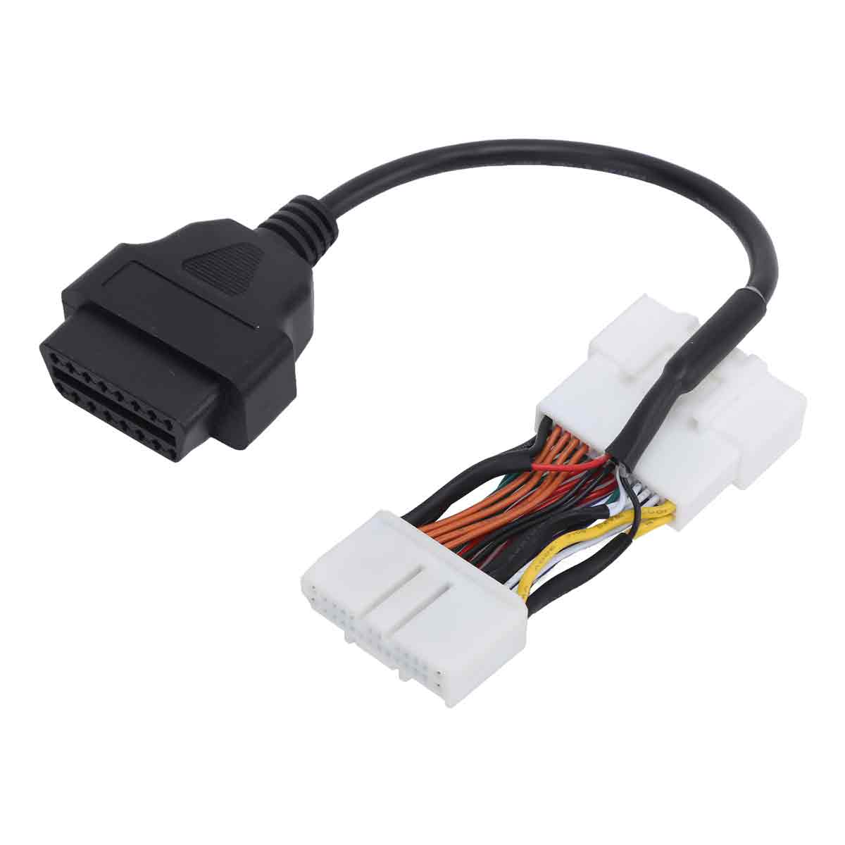 Obd2-kabelkonvertierungsadapter, Tragbares Abs-kfz-diagnosegerät, Ersatz Für Tesla 12–24 V