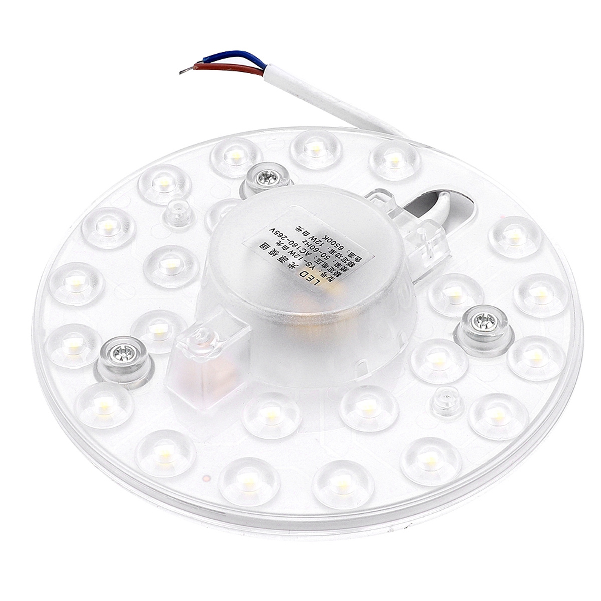 Ac180-265v 12w 24led Deckeneinbauleuchte Ersatzplatine Weiß Für Den Innenbereich