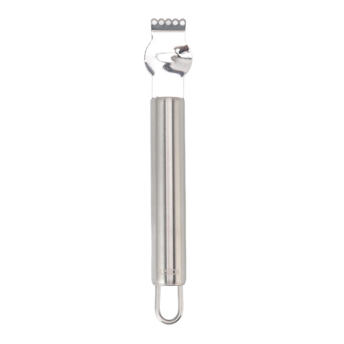 Zitronenschäler Aus Edelstahl 304, Zitronenreibe, Orangenschäler, Küchenhelfer Zum Schälen Von Obst, Silber