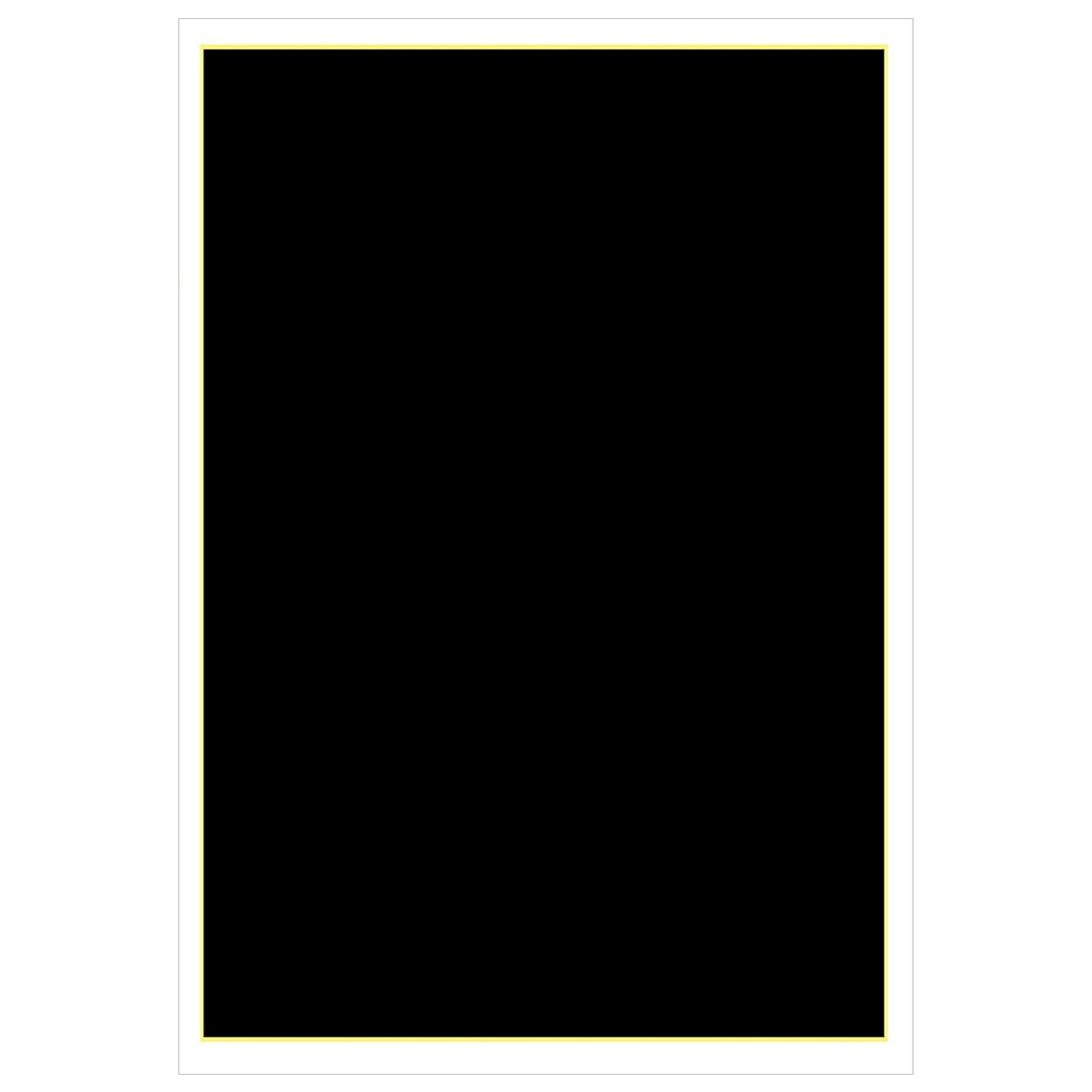 Farbiges Lasergravurpapier Für Co2-faser-uv-lasergravierer, Geeignet Für Keramik, Glas, Kristall, Stein Und Fliesen, 35 X 15 Mm, Schwarz