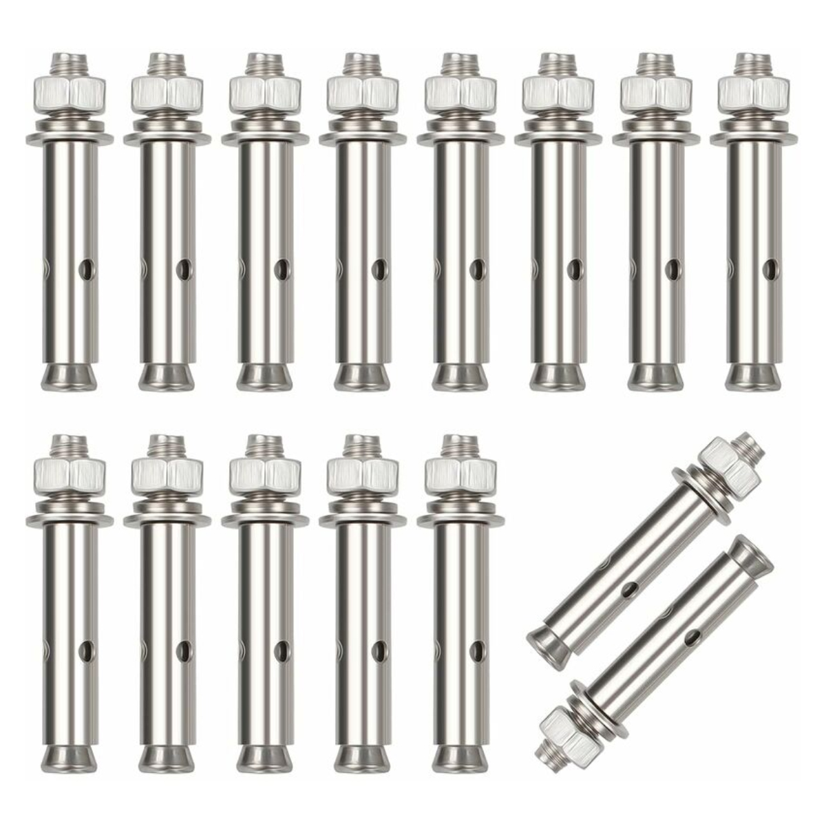 15 Stück Spreizdübel Aus Edelstahl 304, Edelstahl-spreizbolzen, Hochleistungs-betonanker, M860 Mm