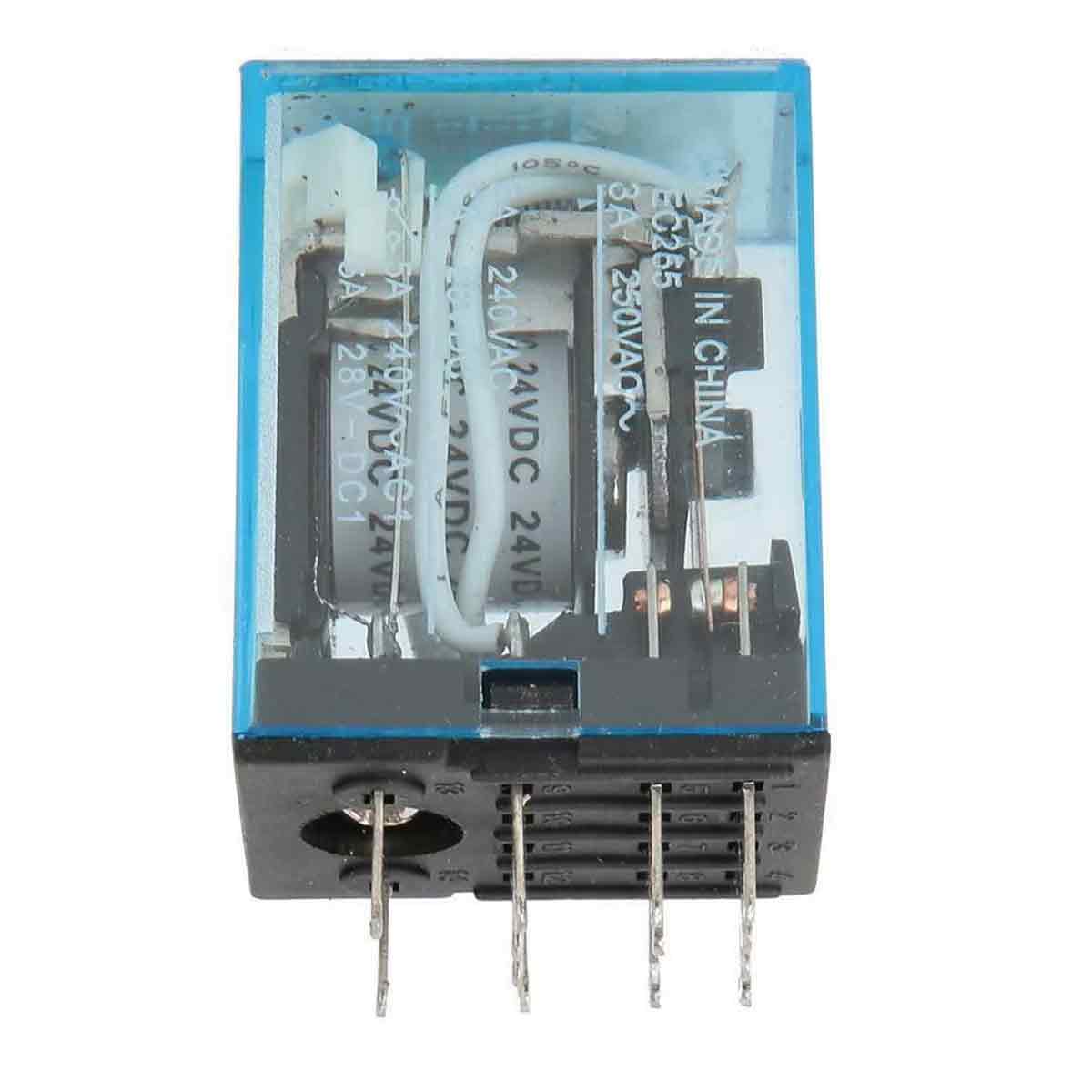 Originales Zwischenrelais Ly2nj Ly2n-j Mit Dc24v Und Ac220v Stromversorgung, Mit 8 Pins.
