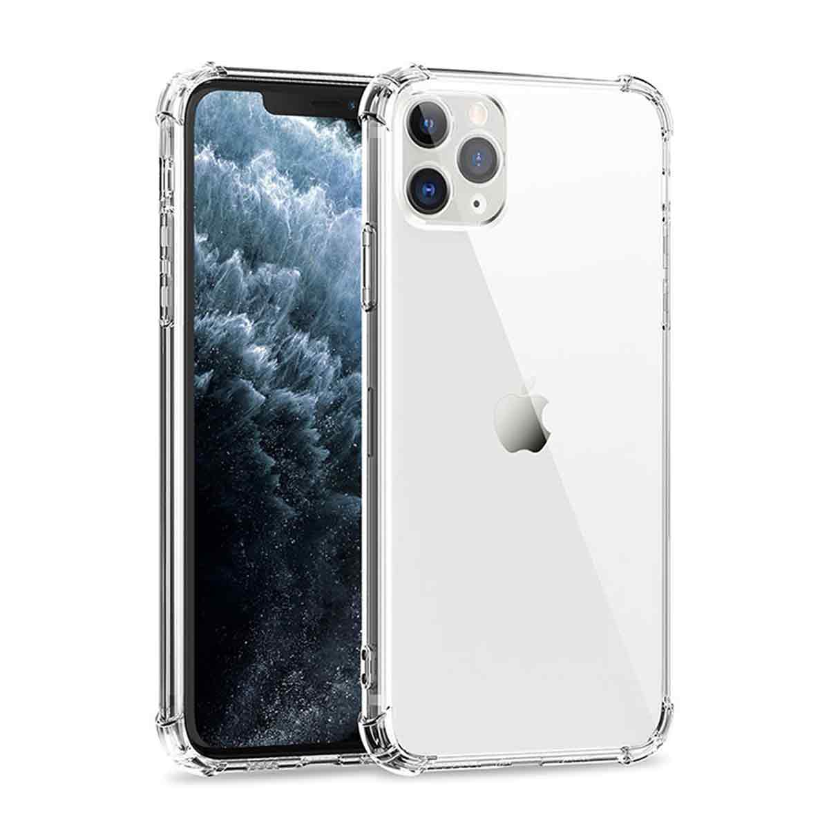 Kompatibel Mit Iphone 13 – Stoßfeste Silikonhülle, Extra Stoßfest, Transparent