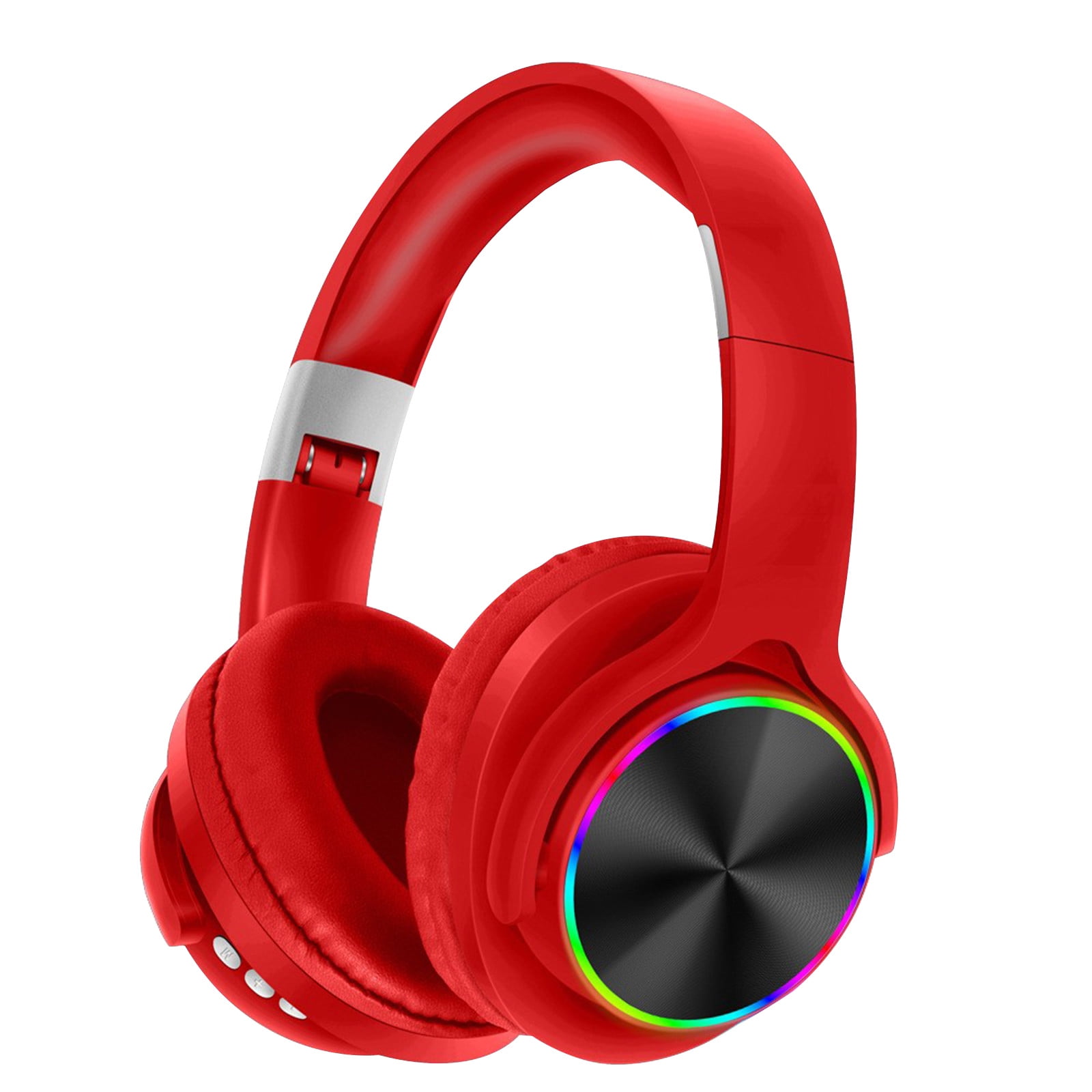 Kabellose Bluetooth-ohrhörer, Geräuschunterdrückung, Led-beleuchtung, Hifi-klangqualität, Faltbares Design, Mit Mikrofon, Kompatibel Mit Ios- Und Android-systemen.