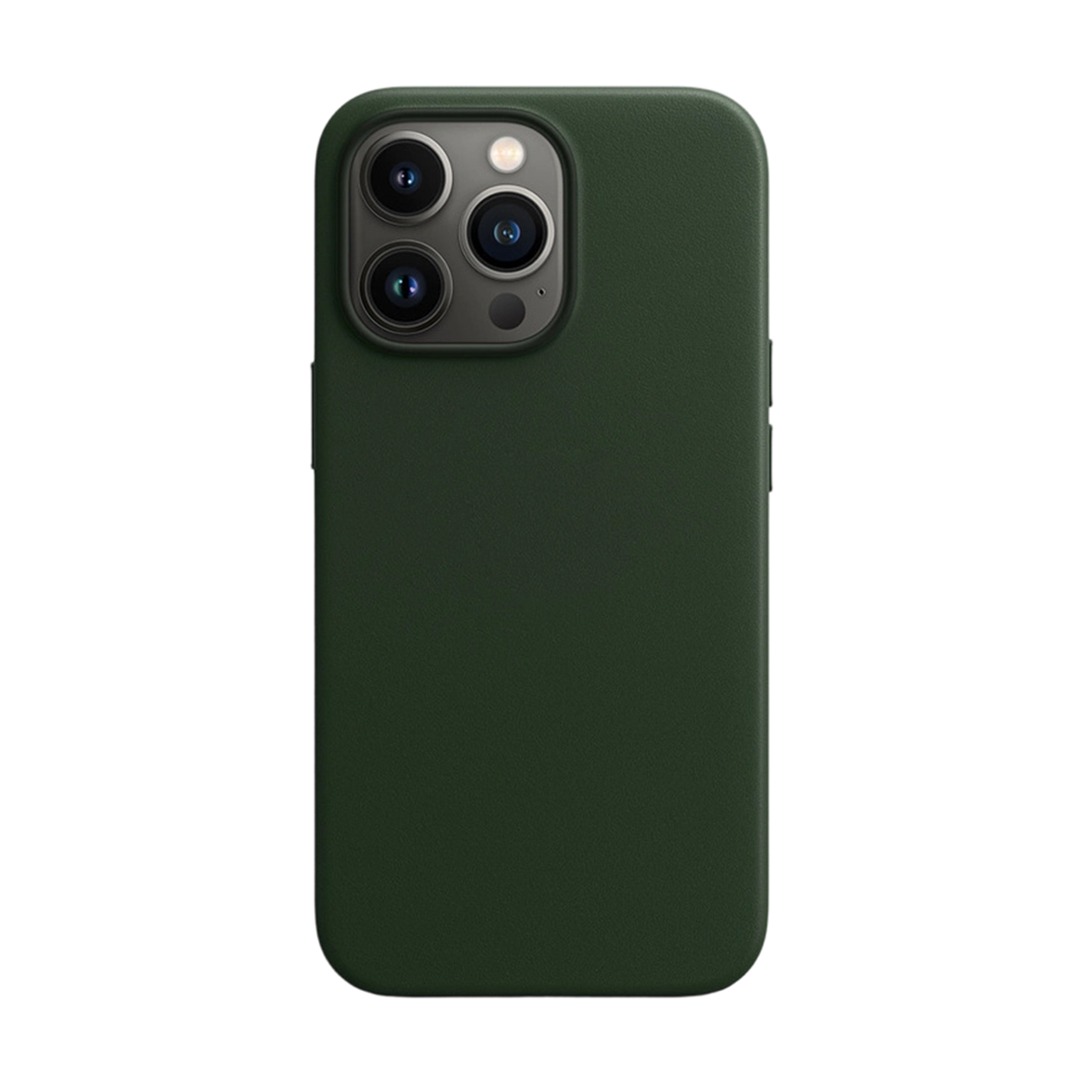 Lederhülle Kompatibel Mit Iphone 13 Mini, Lederhülle Mit Magsafe, Sequoia Green