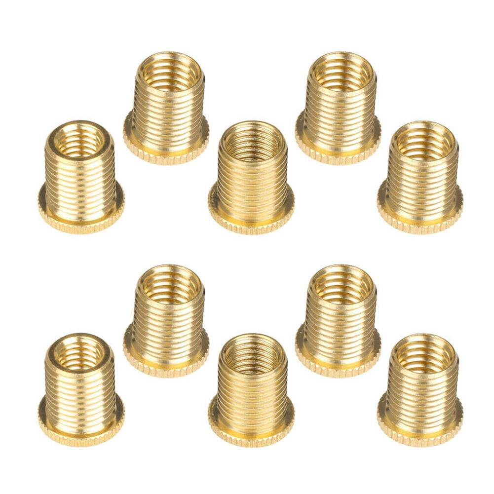 10er-packung Gewindeadaptermuttern-einsatzset Für Schaltknäufe Aus Aluminium, M10 X 1,25