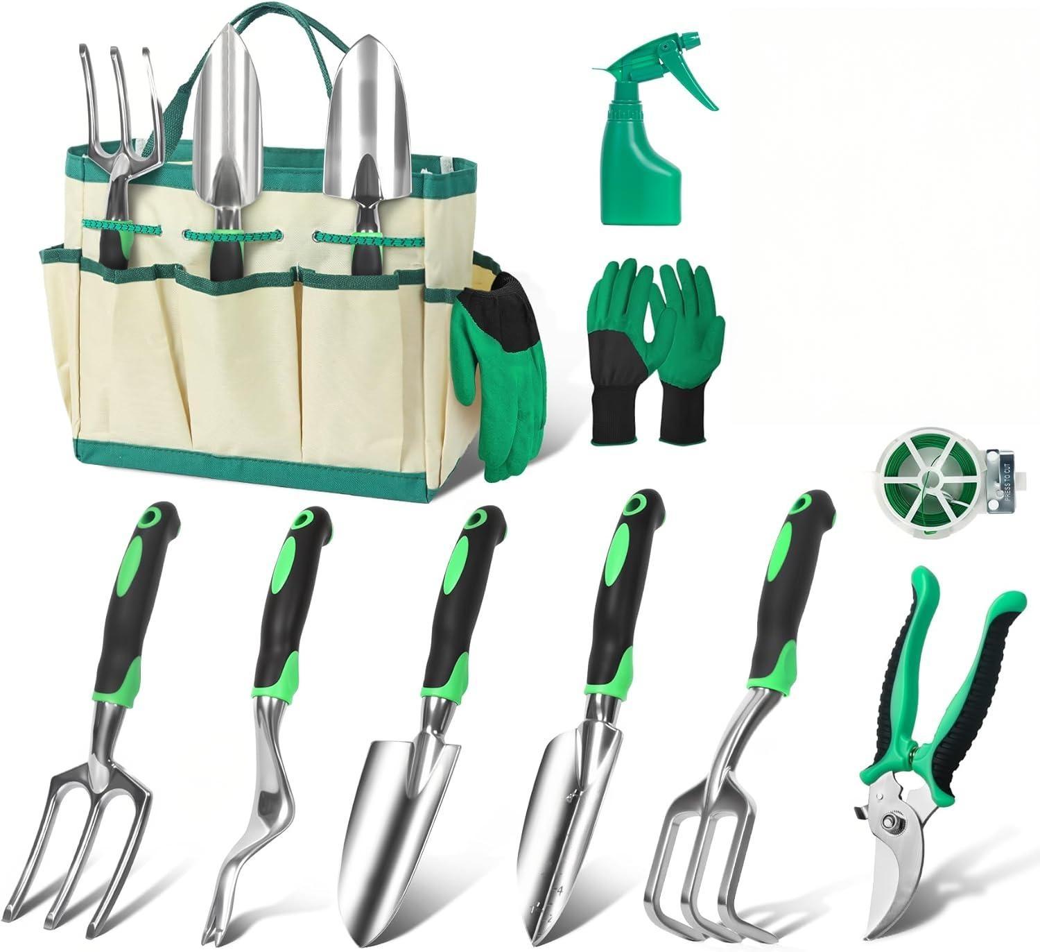 1 Stück - Gartengeräte-set - 10-teiliges Set - 1 Stück - Gartengeräte-set - 10-teiliges Set