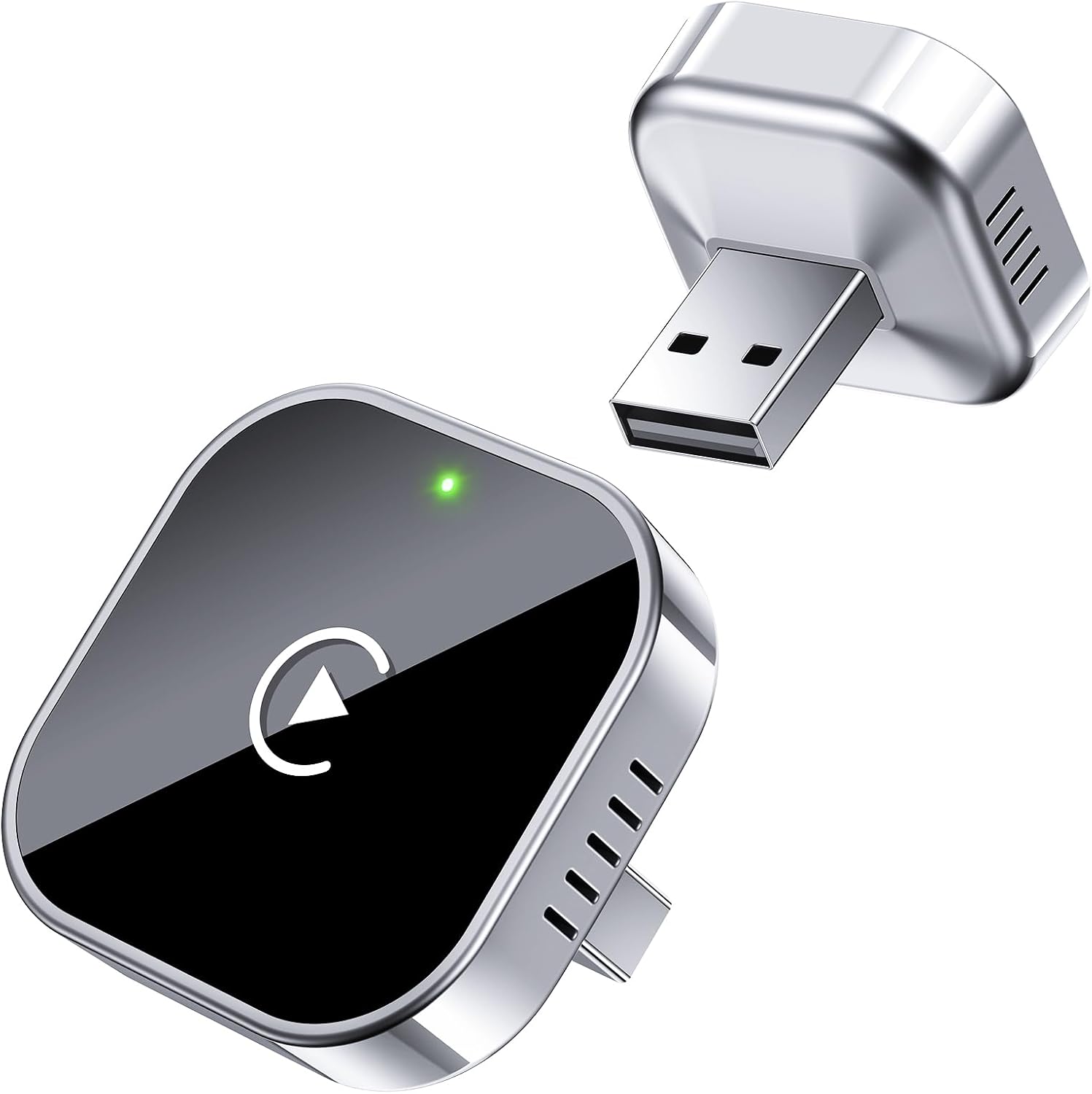 2-in-1 Wireless Carplay Adapter – Kompakte Edition - 2-in-1 Wireless Carplay Adapter – Kompakte Edition
