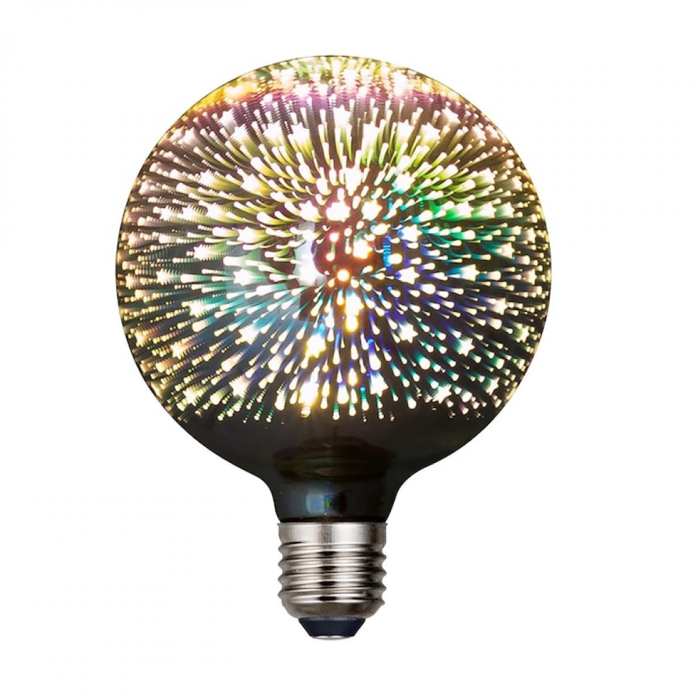 3dfireworks Led-lampe, E27, 4,5 W, Pyrotechnischer Effekt, Warmweiß, Für Den Innen- Und Außenbereich