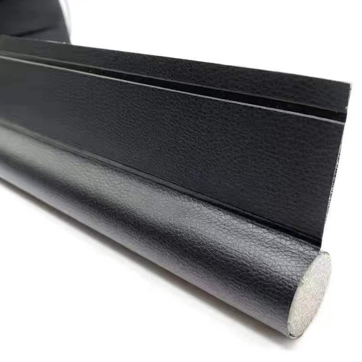 Türzugsstopper 76 Cm (30 Zoll), Kompatibel Mit Türdichtungen, Türdichtung Für Außen- Und Innentüren, Lärm-, Luft-, Rauch- Und Staubschutz, Schwarz