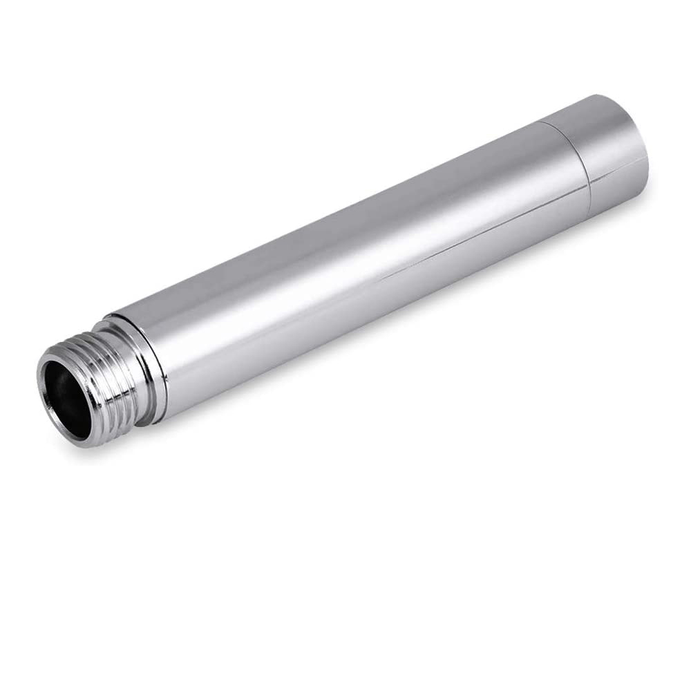 Purelux Duscharmverlängerung, 15 Cm (6 Zoll) Duschkopfverlängerung, Wasserauslass Senkt Vorhandenen Duschkopf Ab, Oberfläche Aus Gebürstetem Nickel, Aus Massivem Edelstahl