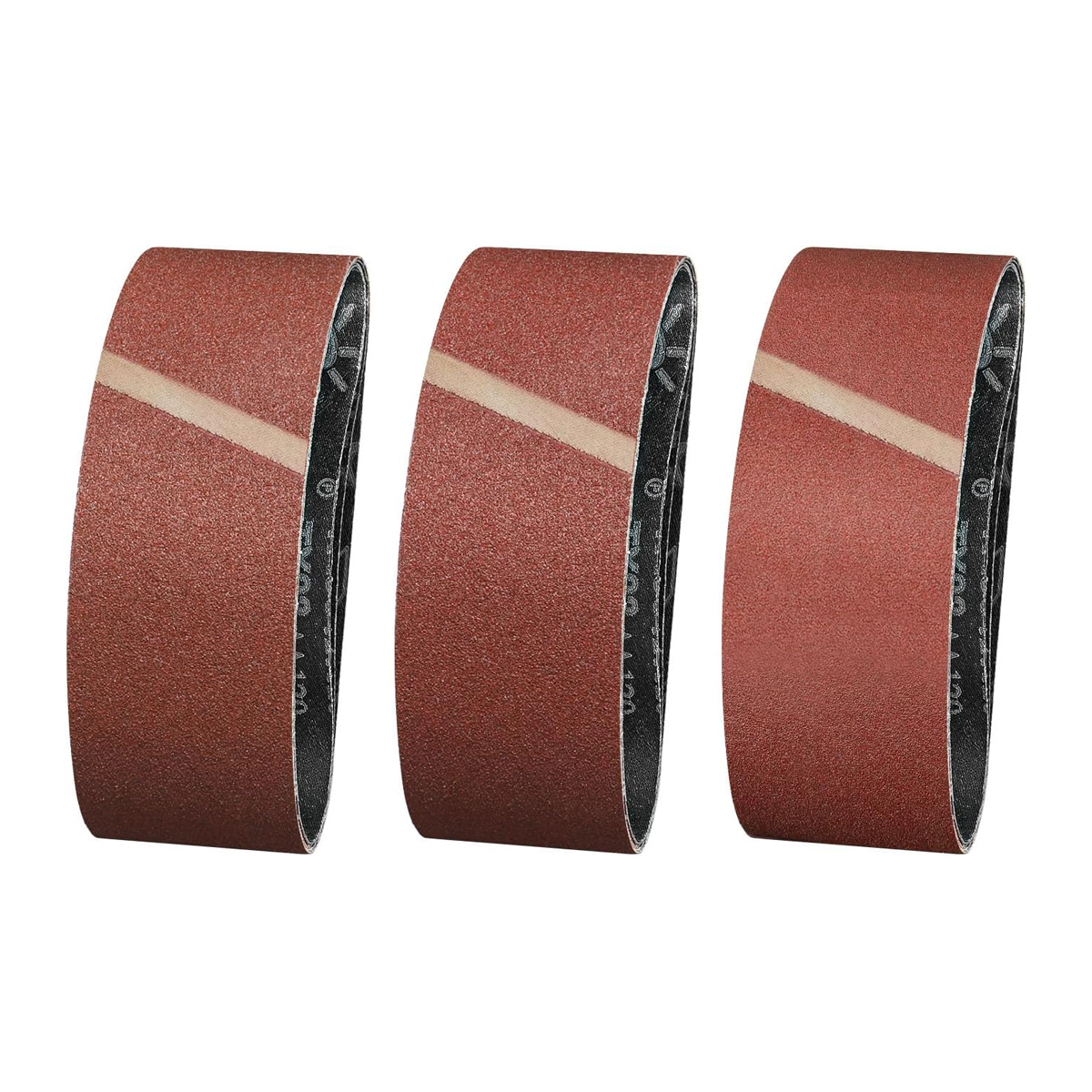Packung Mit 12 Schleifbändern 75 X 533 Mm – Körnung 60/80/120 – Zum Schleifen, Feilen, Schärfen Und Entrosten