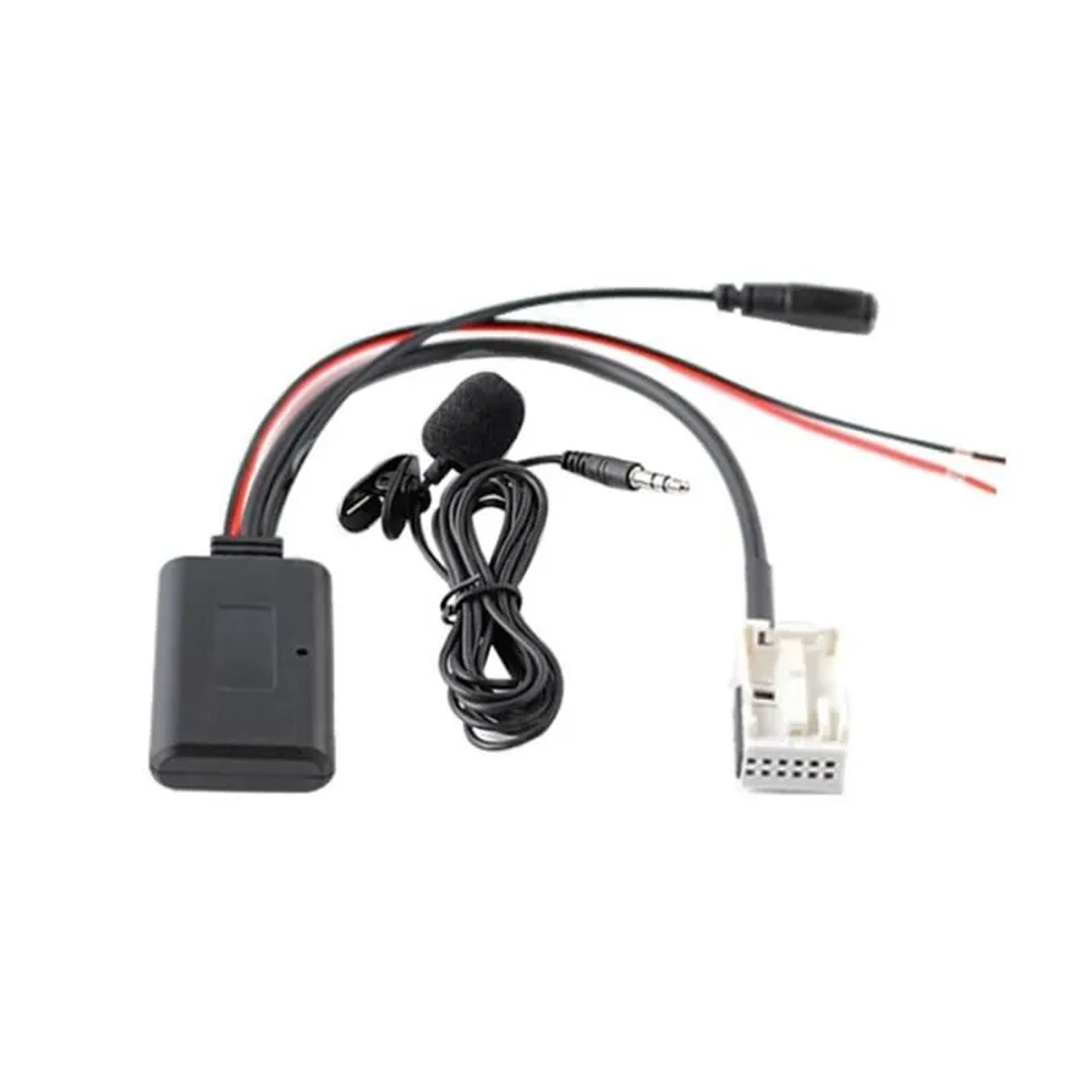 12-poliges Drahtloses Bluetooth-modul, Stereo-musik-aux-kabeladapter Für Peugeot 207 Citroen [14523e0]