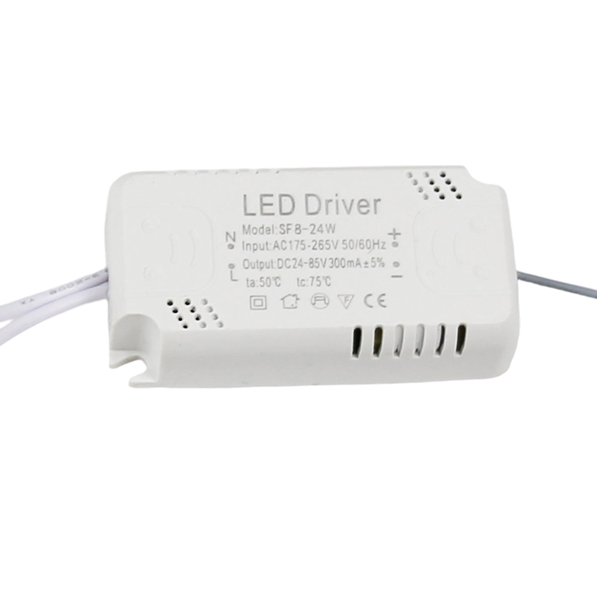 1 Stück Led-treiber 3-farben-adapter Für Led-beleuchtung, Nicht-isolierender Transformatorersatz (8-24 W) X 2
