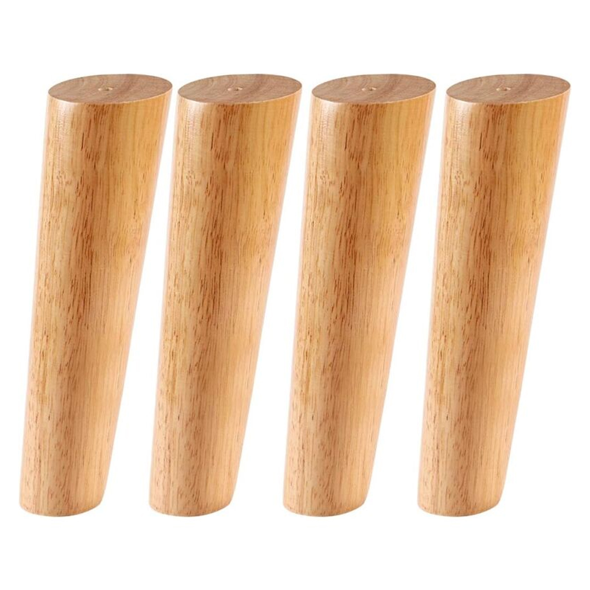 4 Stück 20 Cm Lange Möbelbeine Aus Holz, Massivholz-sofabeine, Schräge Möbelbeine Aus Holz Für Sofa, Kommode Und Schrank Im Mid-century-stil