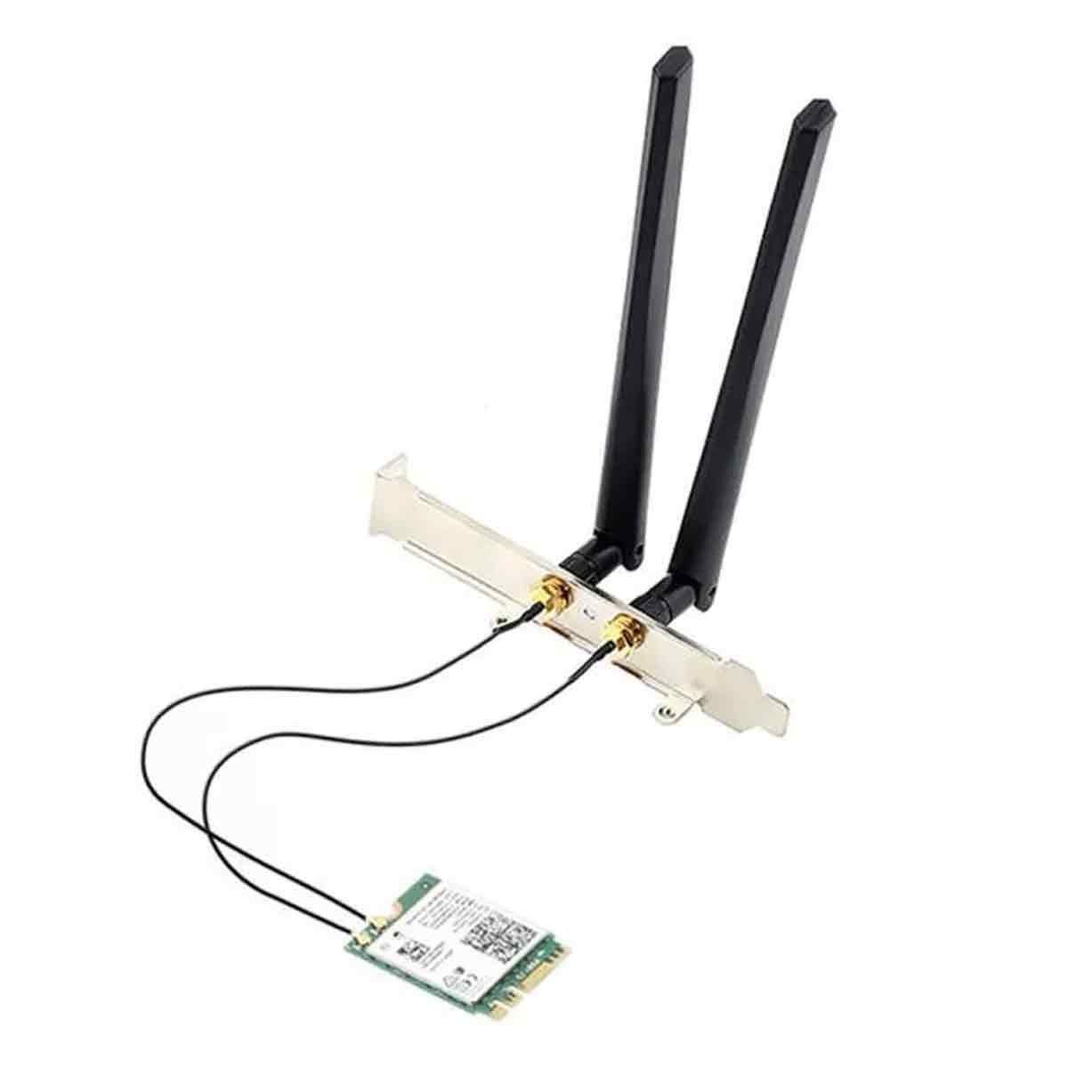 Ax210 Desktop-kit – Ax210 Wi-fi 6e Netzwerkkarte, 5374 Mbit/s, Bluetooth 5.2, 10 Dbi, Mit 802.11-antenne