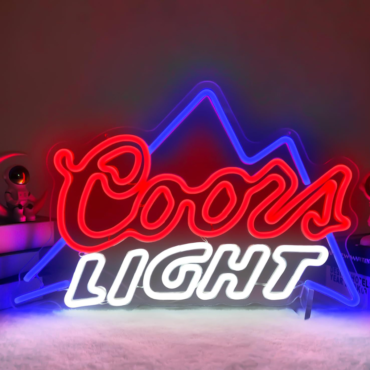 Dimmbare Bier-neonreklame 40 X 25 Cm, Led-wandleuchte Für Männerhöhle, Kneipe, Hausbar, Party-neonreklame, Geschenk, Kompatibel Mit Einfacher Montage