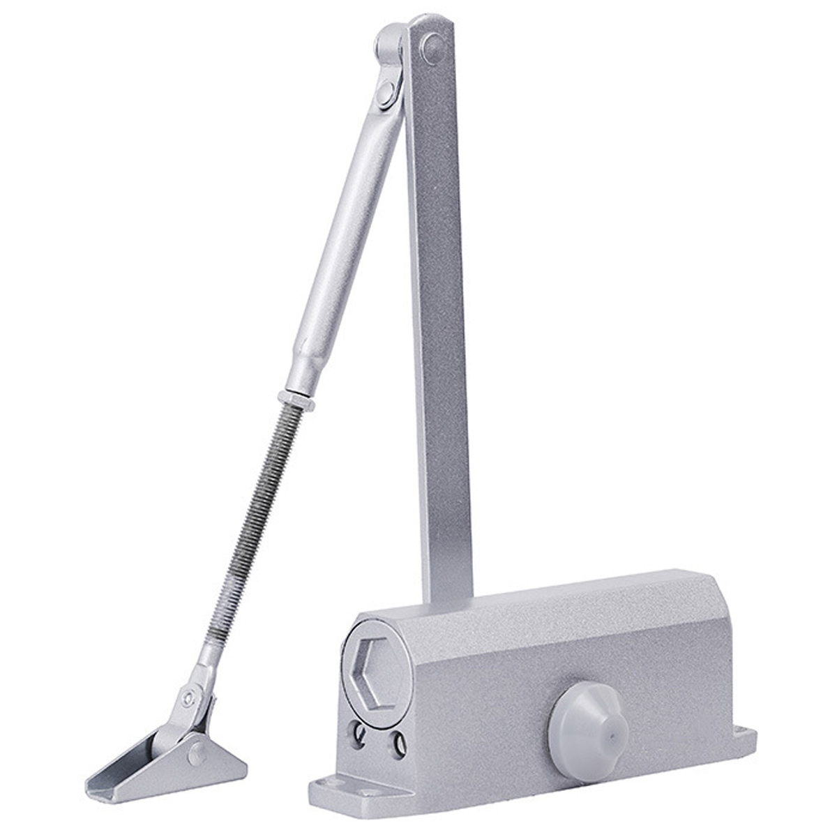 Automatischer Hydraulischer Türschließer (35–60 Kg), Verstellbar, Ideal Für Gewerbliche Und Private Türen