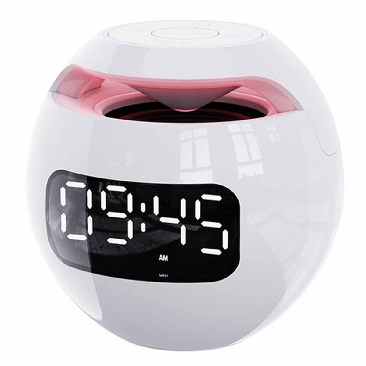 Sonderangebot Kabelloser Bluetooth-lautsprecher Mit Farbigem Subwoofer, Led-display, Fm-radio, Wecker Und Mp3-player