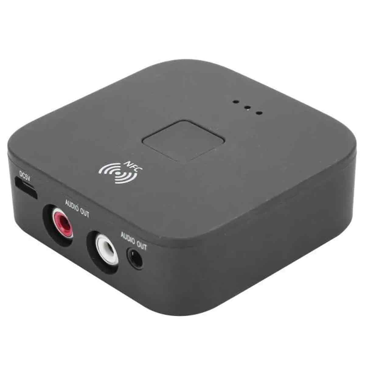 Bluetooth-musikempfänger – Rca- Und 3,5-mm-aux-anschluss – Bluetooth 5.0 – Hifi – 10 M Reichweite