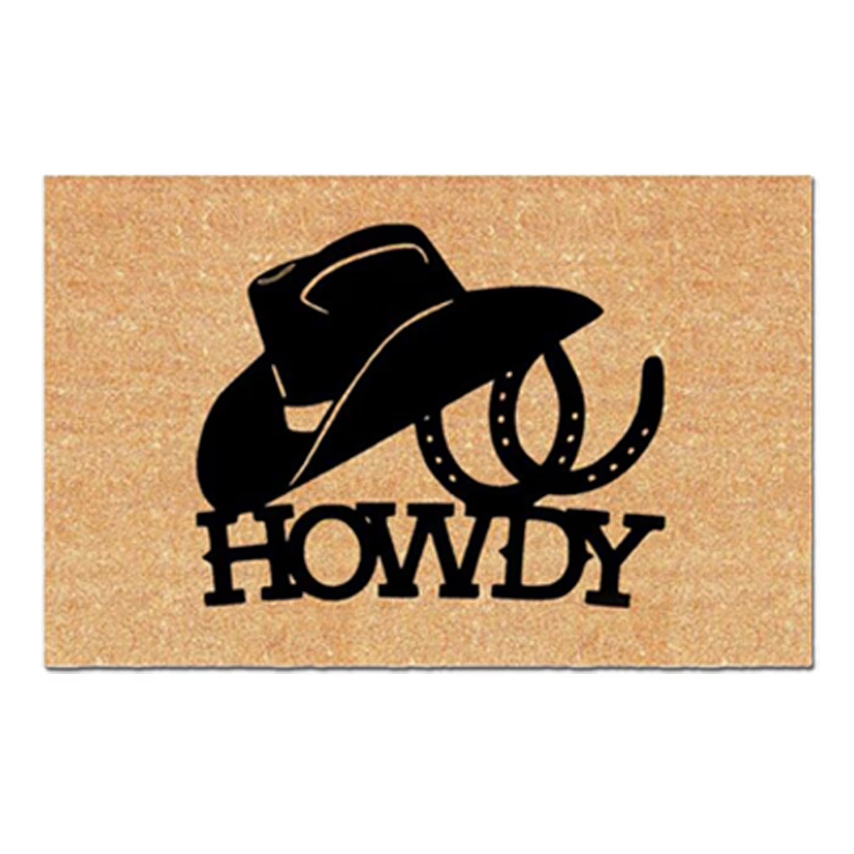 Begine Clearance Howdy Denim Fußmatte G, Fußmatte Willkommensmatte Für Die Haustür, Rutschfeste Matte, Innendekoration, Badezimmermatte, Eingangsteppich, 1x Fußmatte
