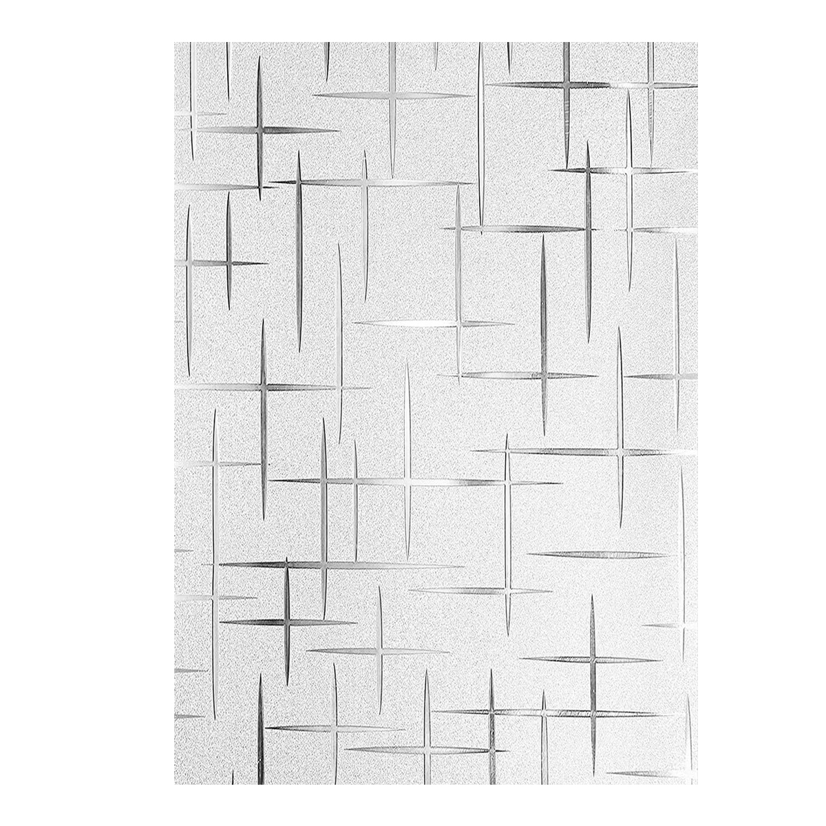 Mattierte, Elektrostatische Fensterfolie Für Glas, Die Guten Sichtschutz Bietet. Blendschutzfolie Für Glas.