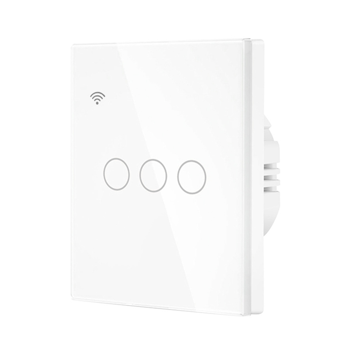 Intelligenter 3-wege-/1-wege-schalter, Kompatibel Mit Alexa, Wlan-touch-schalter Mit Timerfunktion