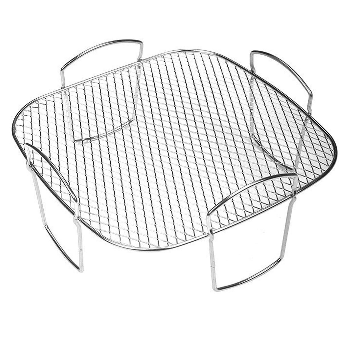 Zubehör Für Die Heißluftfritteuse: Quadratischer Rost Aus Edelstahl 304. - Zubehör Für Die Heißluftfritteuse: Quadratischer Rost Aus Edelstahl 304.