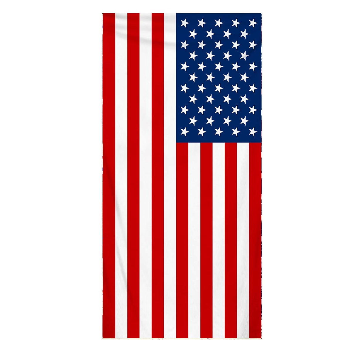 Strandtuch Mit Amerikanischer Flagge (69 X 140 Cm), Patriotisches Usa-pooltuch Für Den 4. Juli, Fitnessstudio, Spa
