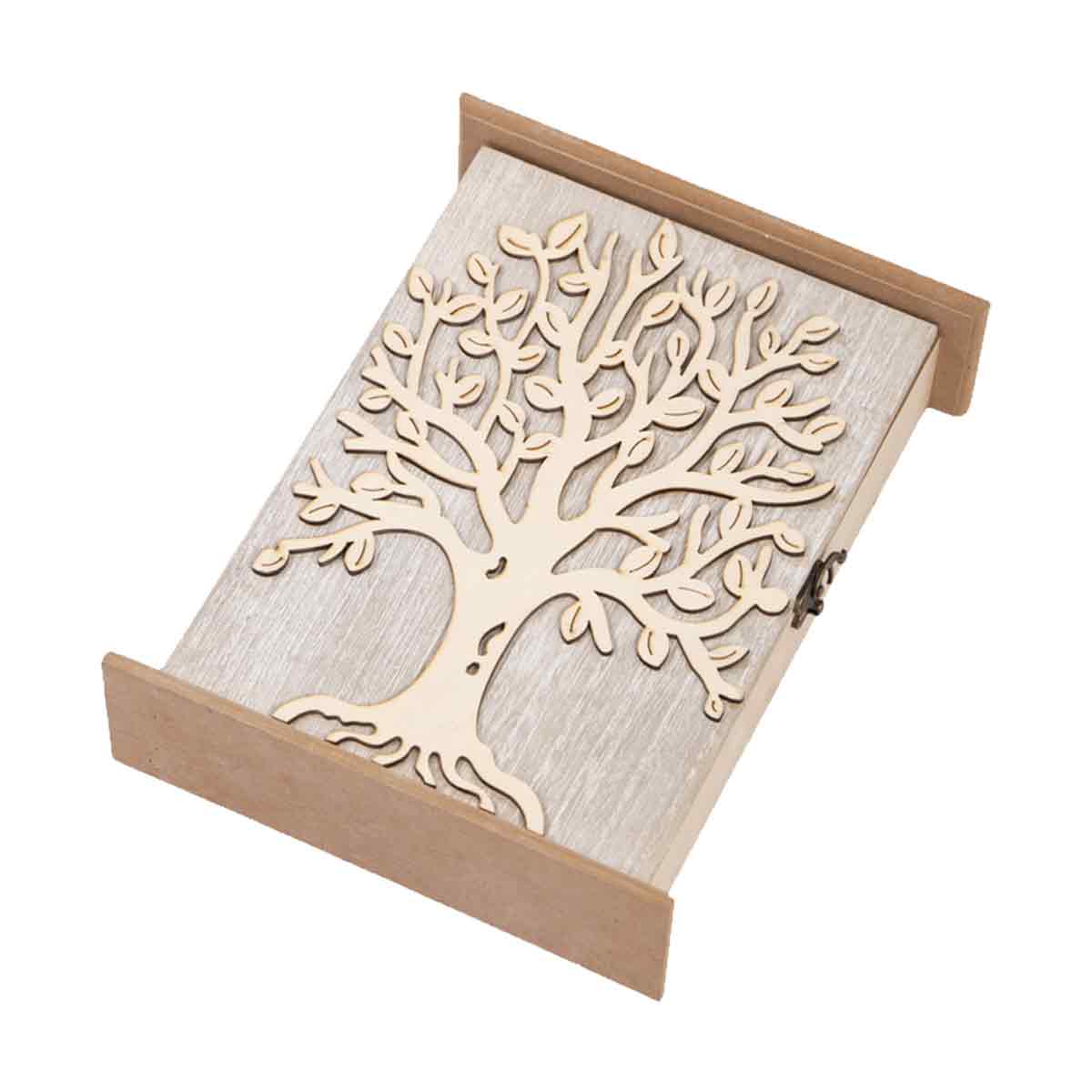 Schlüsseltresor – Yyv – Lebensbaum – Massivholz – 6 Haken – Wohnaccessoires