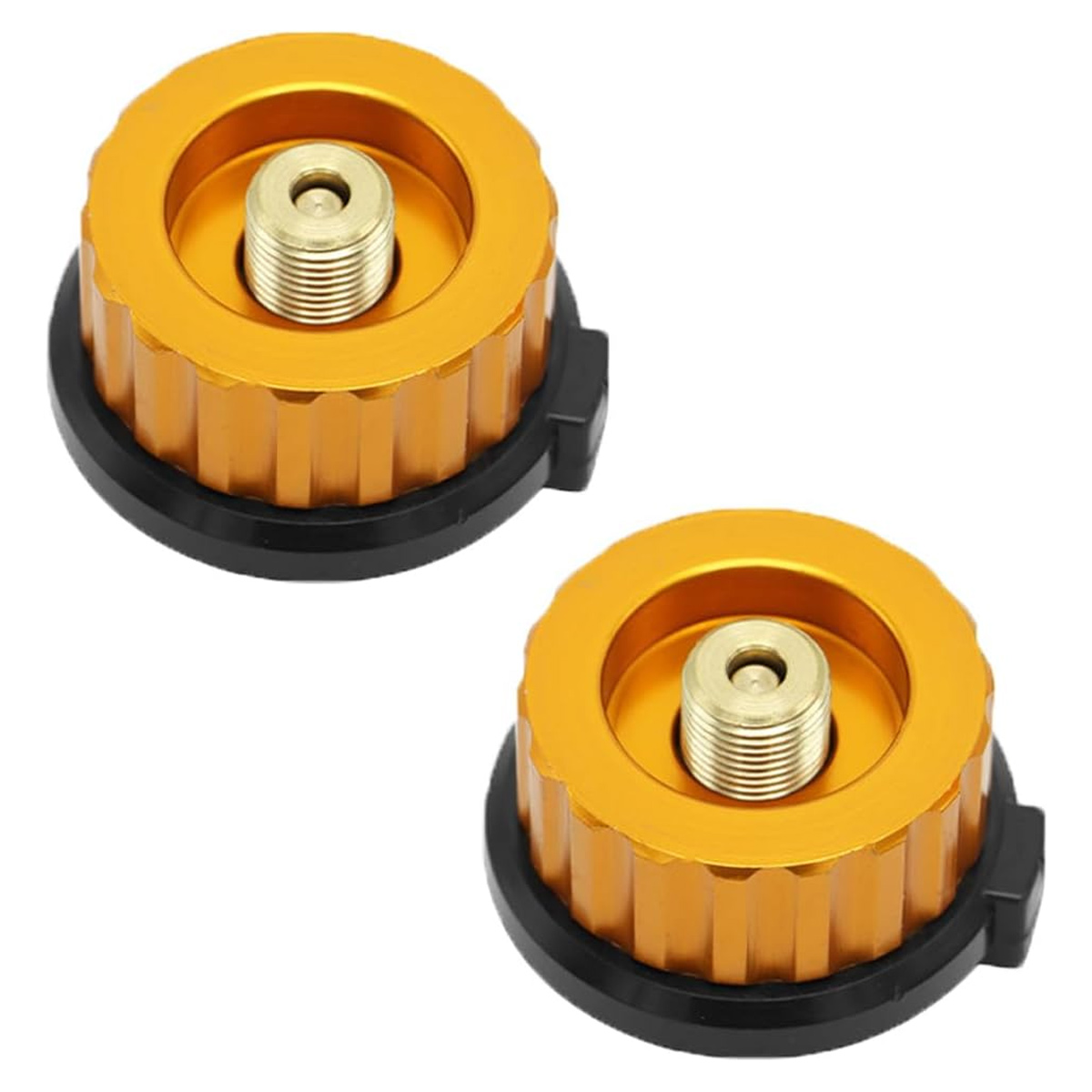 Set Mit 2 Adaptern Für Campingkocher – Für Campingkocher – Gasbrenner – Ventilkartuschen – Düse