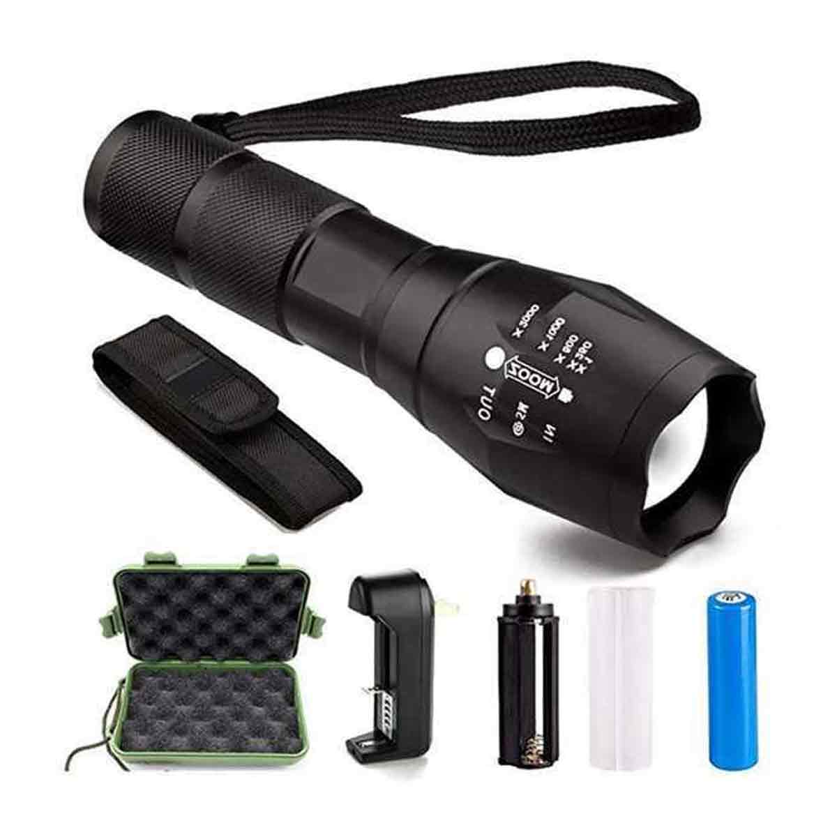 G700 Led Hochleistungs-taschenlampe, Militärqualität, 18650-akku - G700 Led Hochleistungs-taschenlampe, Militärqualität, 18650-akku