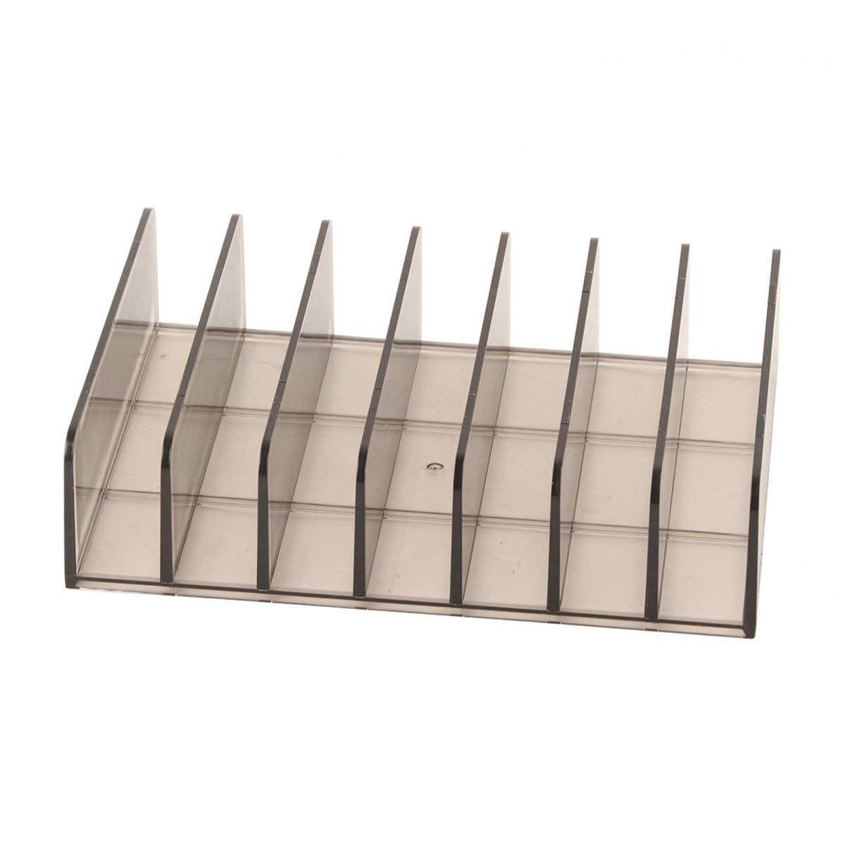Lidschattenpaletten-organizer Mit 7 Fächern, Transparenter Make-up-halter Für Badezimmerablagen Und Waschtische