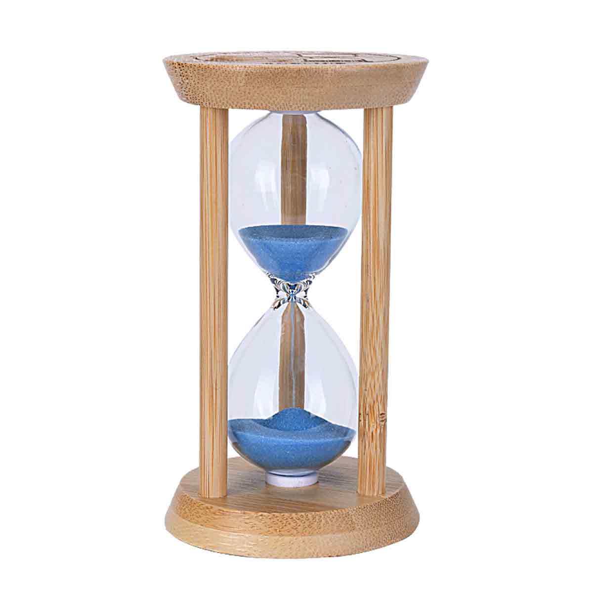 Sanduhr – Bambustrompete 3 Min. Blau, Holz-sanduhr 3 Minuten 585503 - Sanduhr – Bambustrompete 3 Min. Blau, Holz-sanduhr 3 Minuten 585503