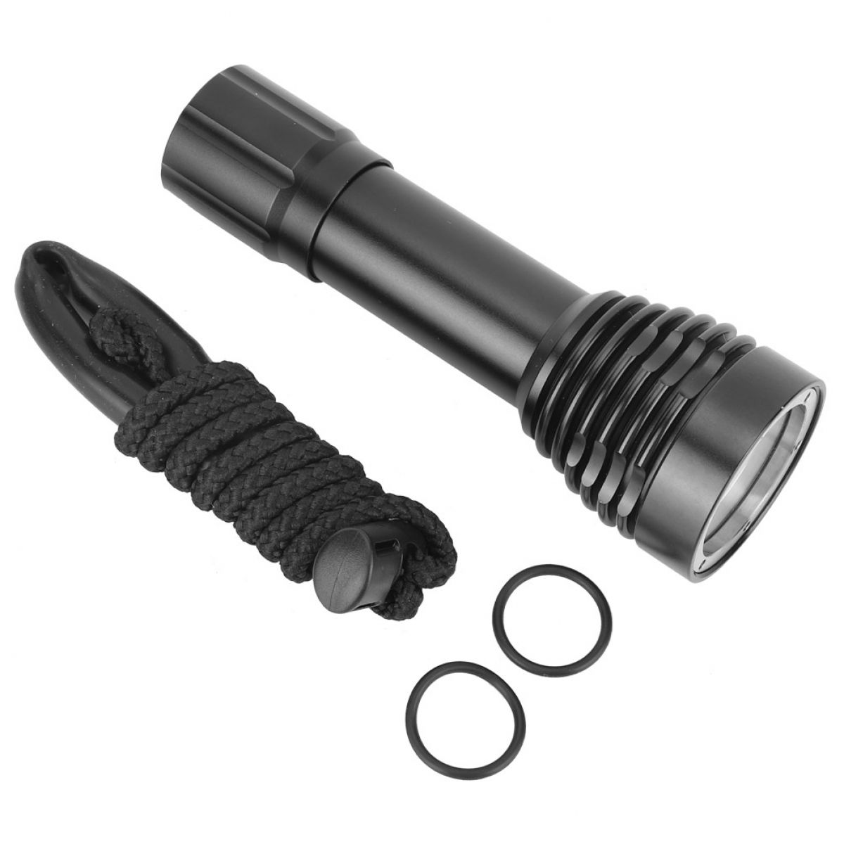 Wasserdichte Led-taucherlampe Für Den Outdoor-bereich, Ideal Zum Campen, Klettern Und Für Unterwassereinsätze Bis 80 M (q11)