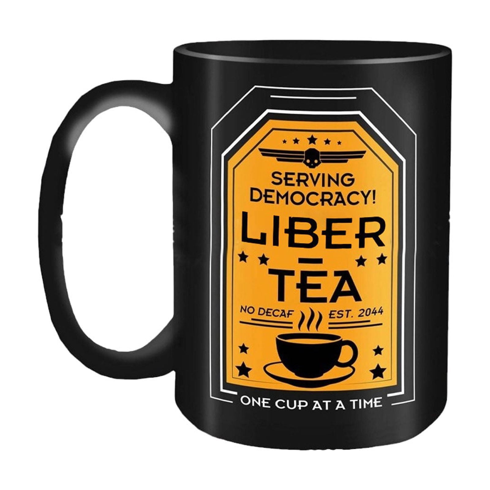 Sonderangebot Meiiso Helldivers 2 Kaffeetasse, 325 Ml Keramiktasse Für Liber Tea, Witziges Geschenk Für Männer Und Frauen, Kompatibel Mit Helldivers