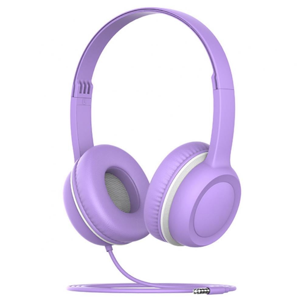 Kinderkopfhörer, Lautstärkebegrenzung 85/94 Db, Kabelgebundenes Stereo, Verstellbarer Over-ear-kopfhörer Für Schule, Tablet, Flugzeug – Kompatibel Mit Geräten