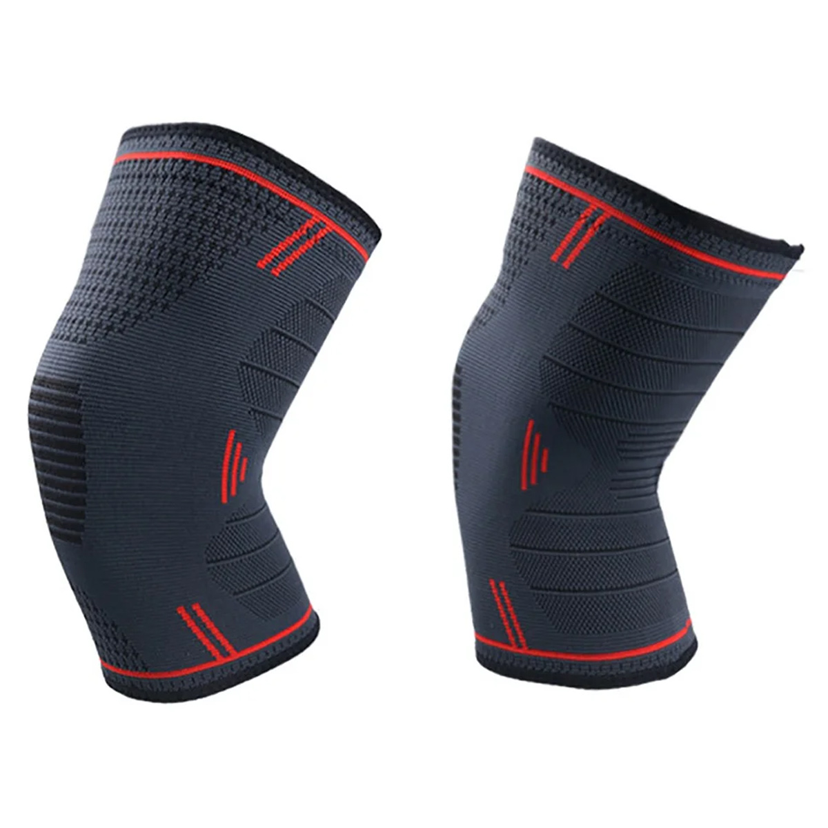 Stück Unisex Sport-kniebandagen Mit Kompression Für Gewichtheben, Fitness, Laufen Und Gelenkschutz