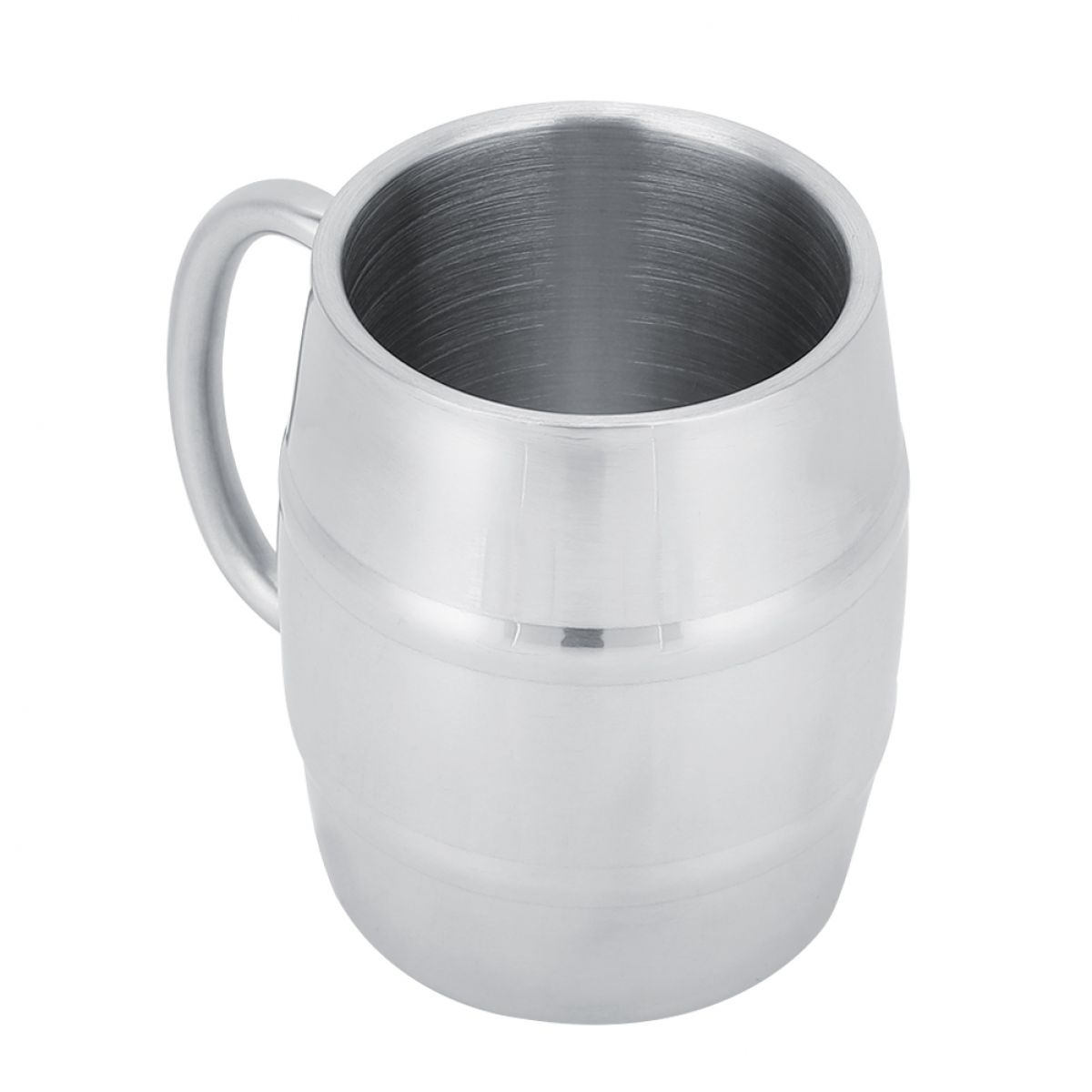 Haushaltsbecher Aus Edelstahl, Doppelwandig, Für Kaffee, Bier, Wein, 300 Ml