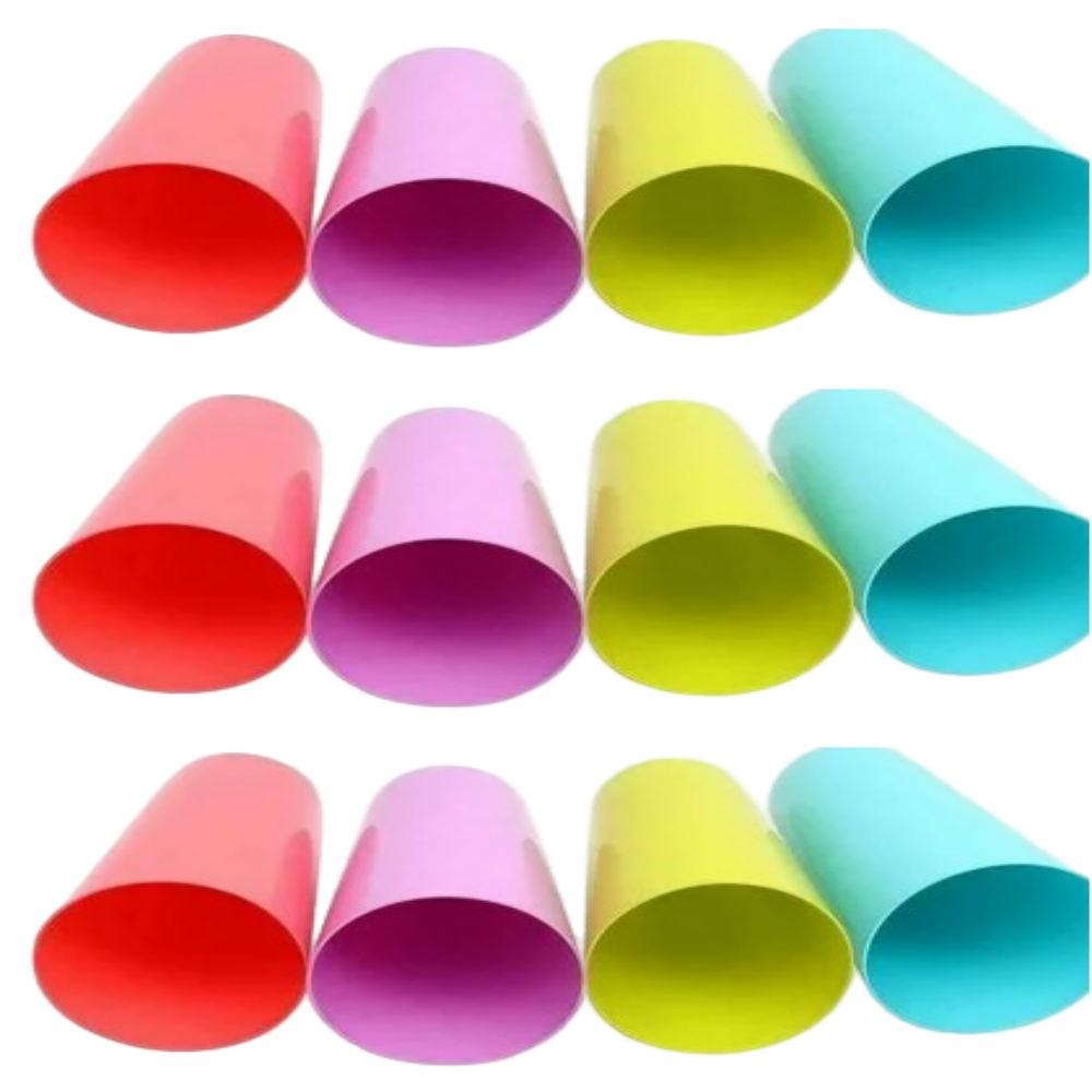 12 Bunte, Stapelbare Und Bruchsichere Plastikbecher Für Kinder, Spülmaschinenfest, 270 Ml, Partyzubehör, Kompatibel Mit Tutuviw