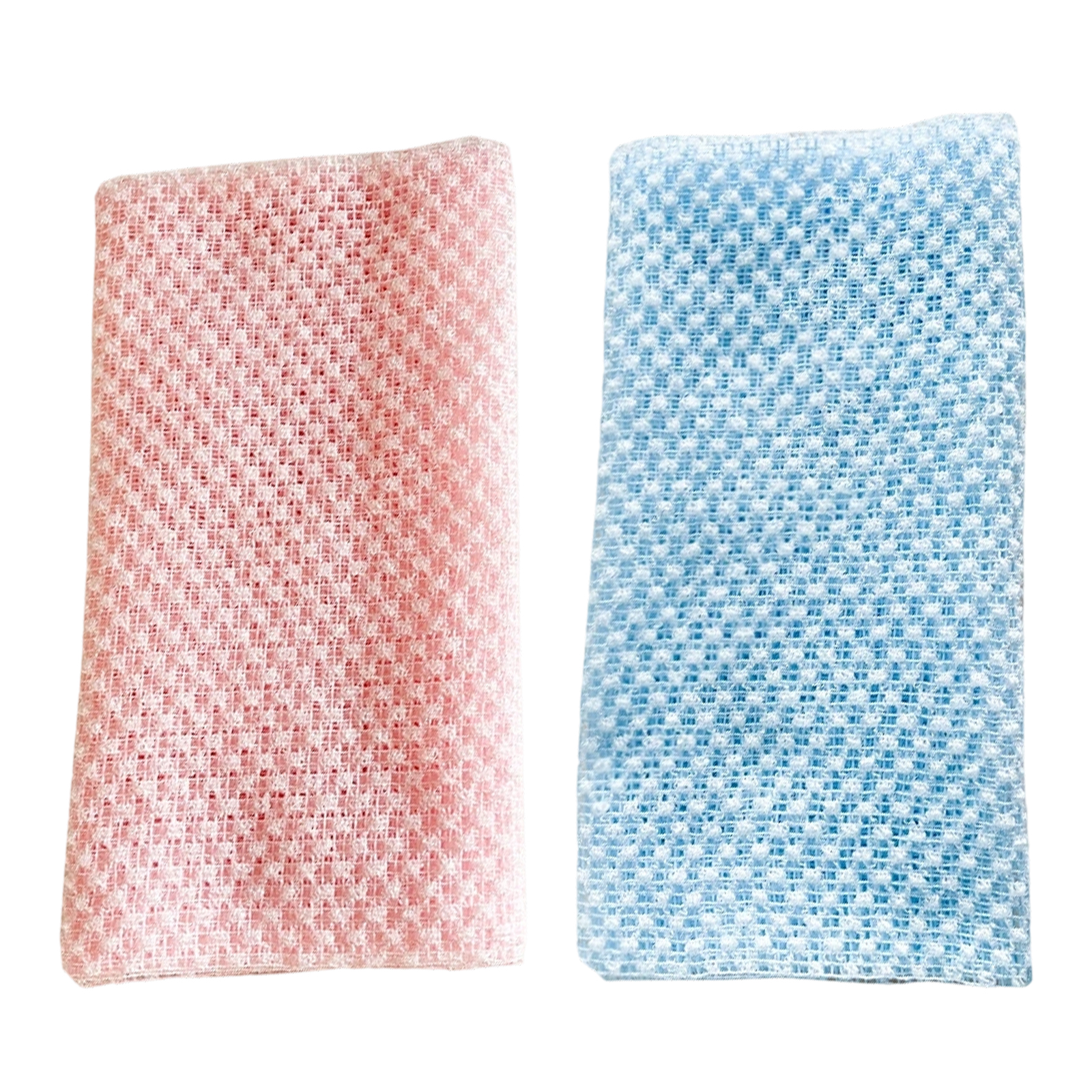 2 Lange Scheuertücher - Korb + Puder - 2 Lange Scheuertücher - Korb + Puder - 2 Lange Scheuertücher - Korb + Puder