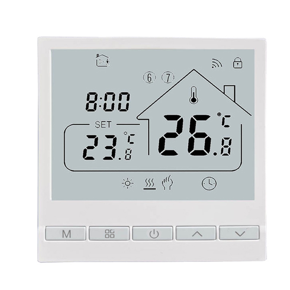 Elektrischer Heizungsthermostat - 105 Wifi Edition 3a, Vernetzter Thermostat Für Gasheizkessel