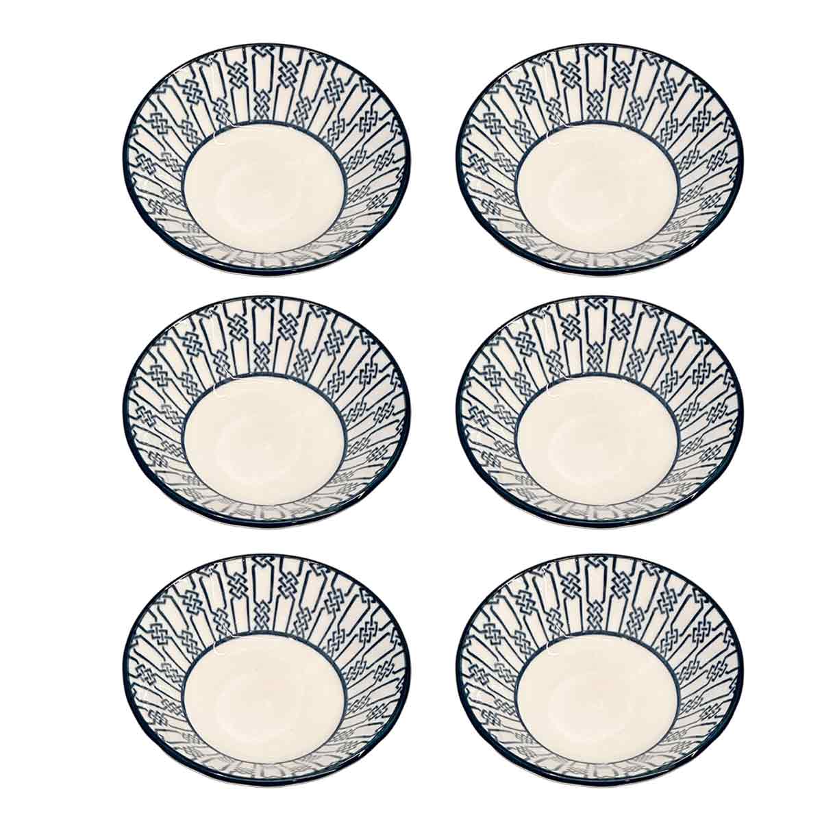 6-teiliges Set Japanischer Keramikschüsseln – 11,4 Cm, Mikrowellengeeignet Für Ramen, Salate Und Suppen – Perfekt Für Die Heimische Küche Und Restaurants