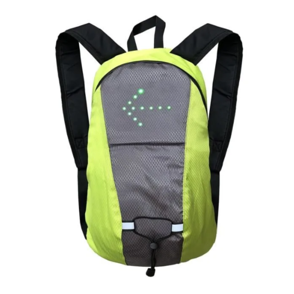 15l Sicherheits-fahrradrucksack Mit Led-blinklicht, Kabelloser Fernbedienung Und Blinklicht, Fahrradzubehör 19